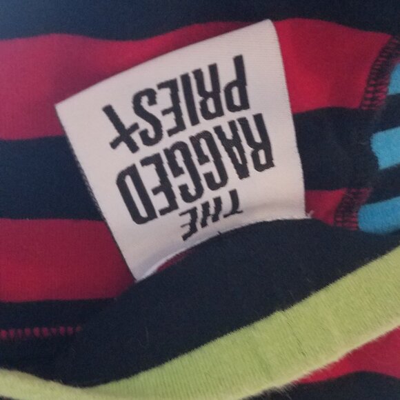 The Ragged Priest Breaker Stripe Patchwork Top and Skirt - Picture 5 of 9